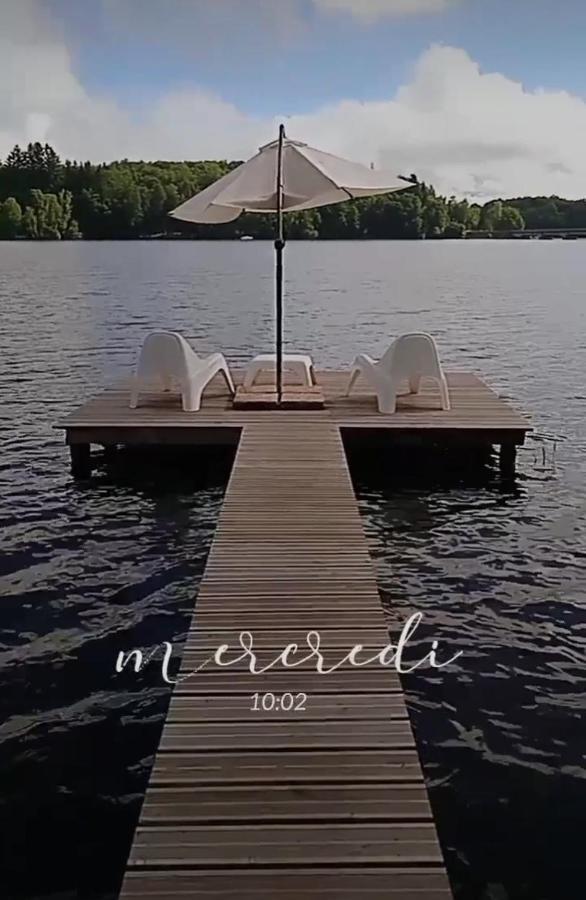 Ma Cabane Au Bord Du Lac Neuvic (Correze) Exterior foto